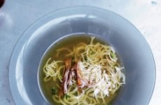 Ossenstaartsoep met vermicelli