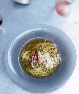 Ossenstaartsoep met vermicelli